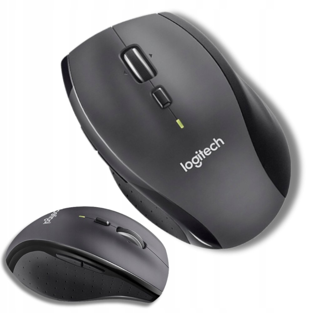 Bezprzewodowa MYSZKA komputerowa mysz LOGITECH sensor laserowy PRAKTYCZNA
