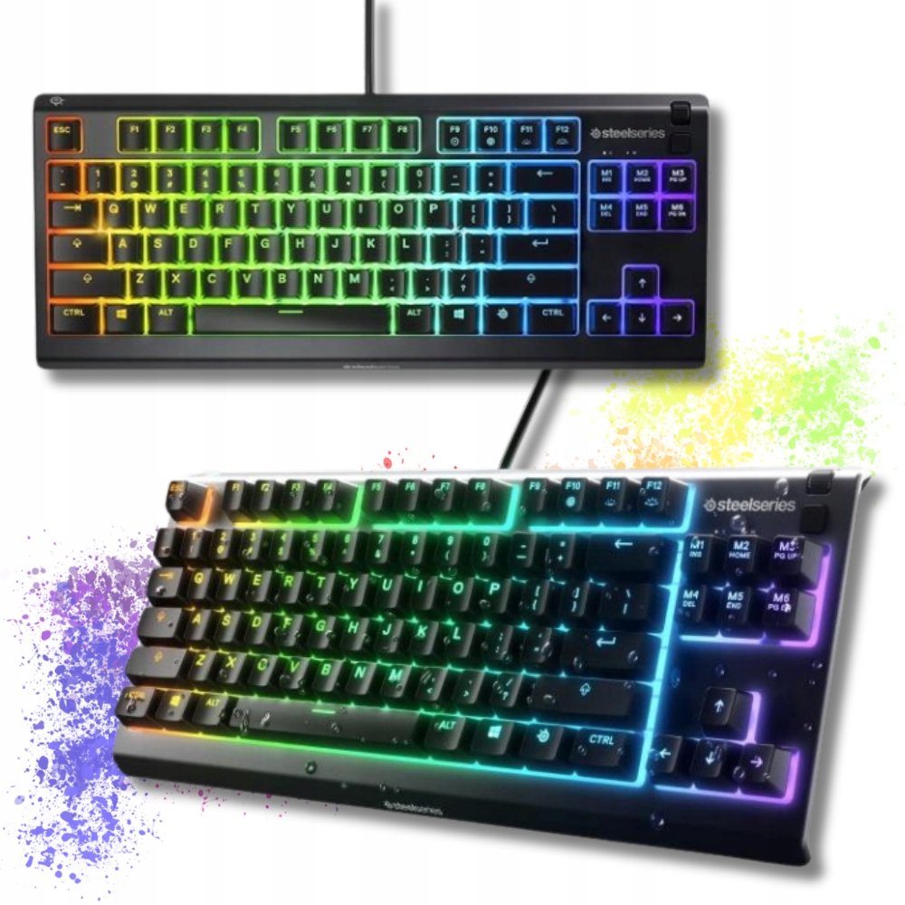 KLAWIATURA GAMINGOWA SteelSeries Apex 3 PRZEWODOWA PODŚWIETLANA