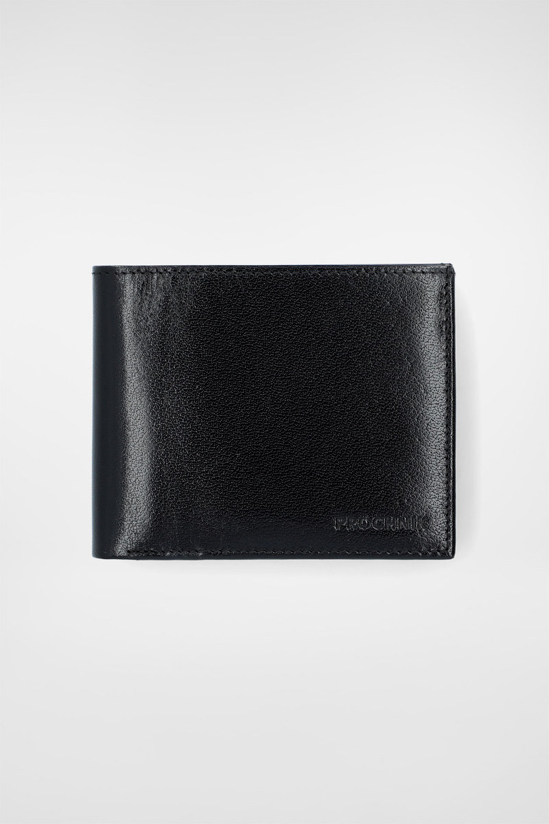 Portfel Skórzany Czarny PM1