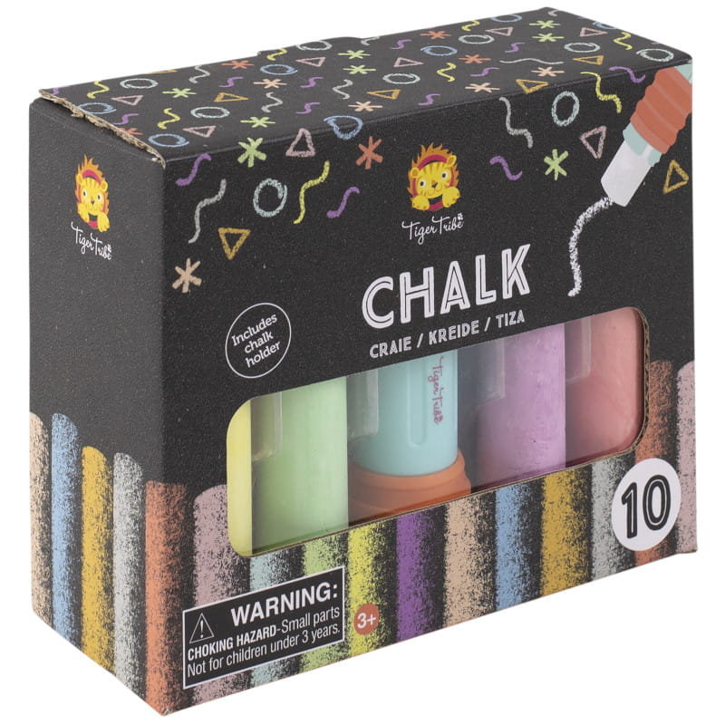 Kolorowa kreda chodnikowa z uchwytem, Tiger Tribe