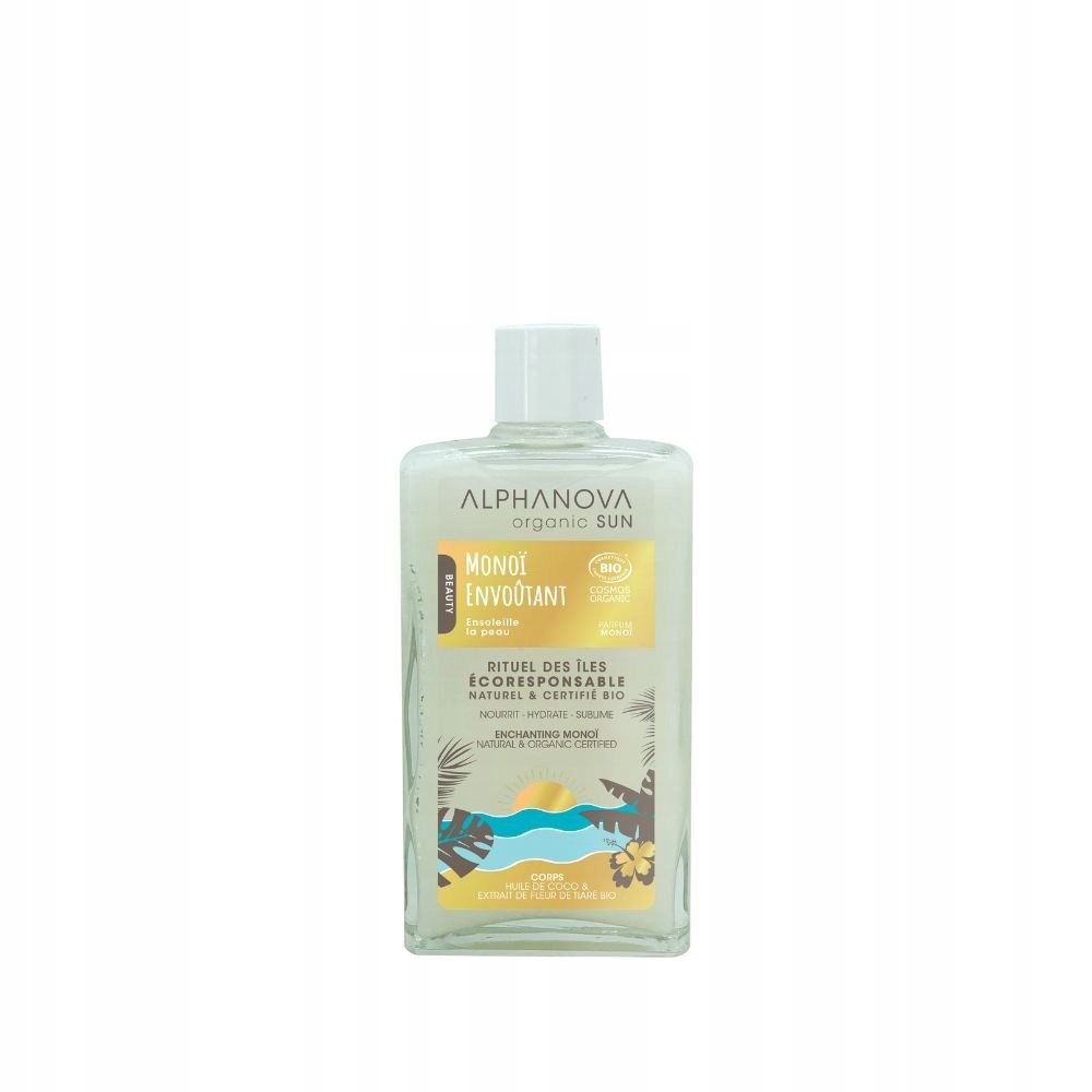 Bio Olejek nawilżający i kondycjonujący skórę, 100 ml Alphanova Sun Beauty