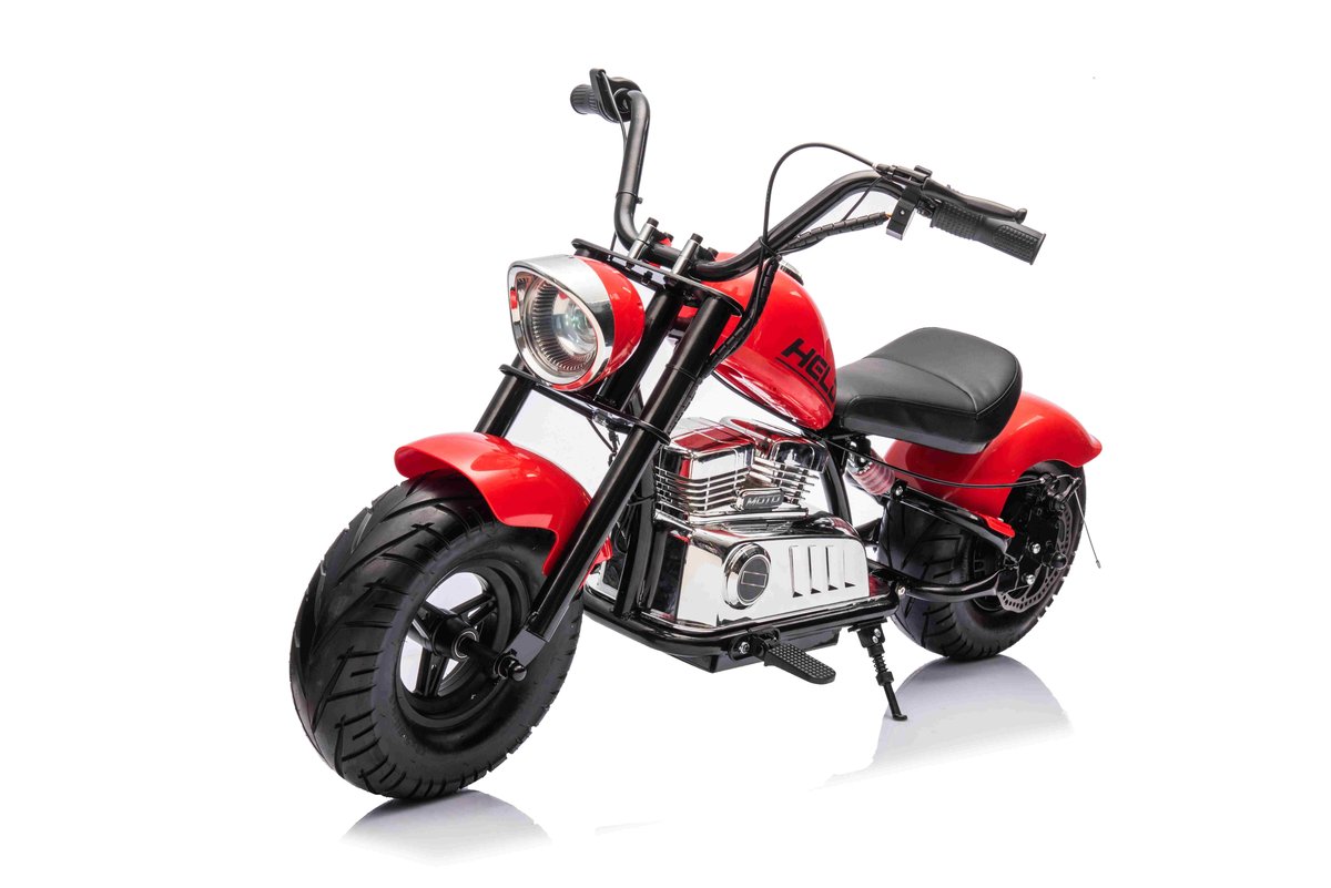 Pojazd Motorek Chopper Warrior Czerwony