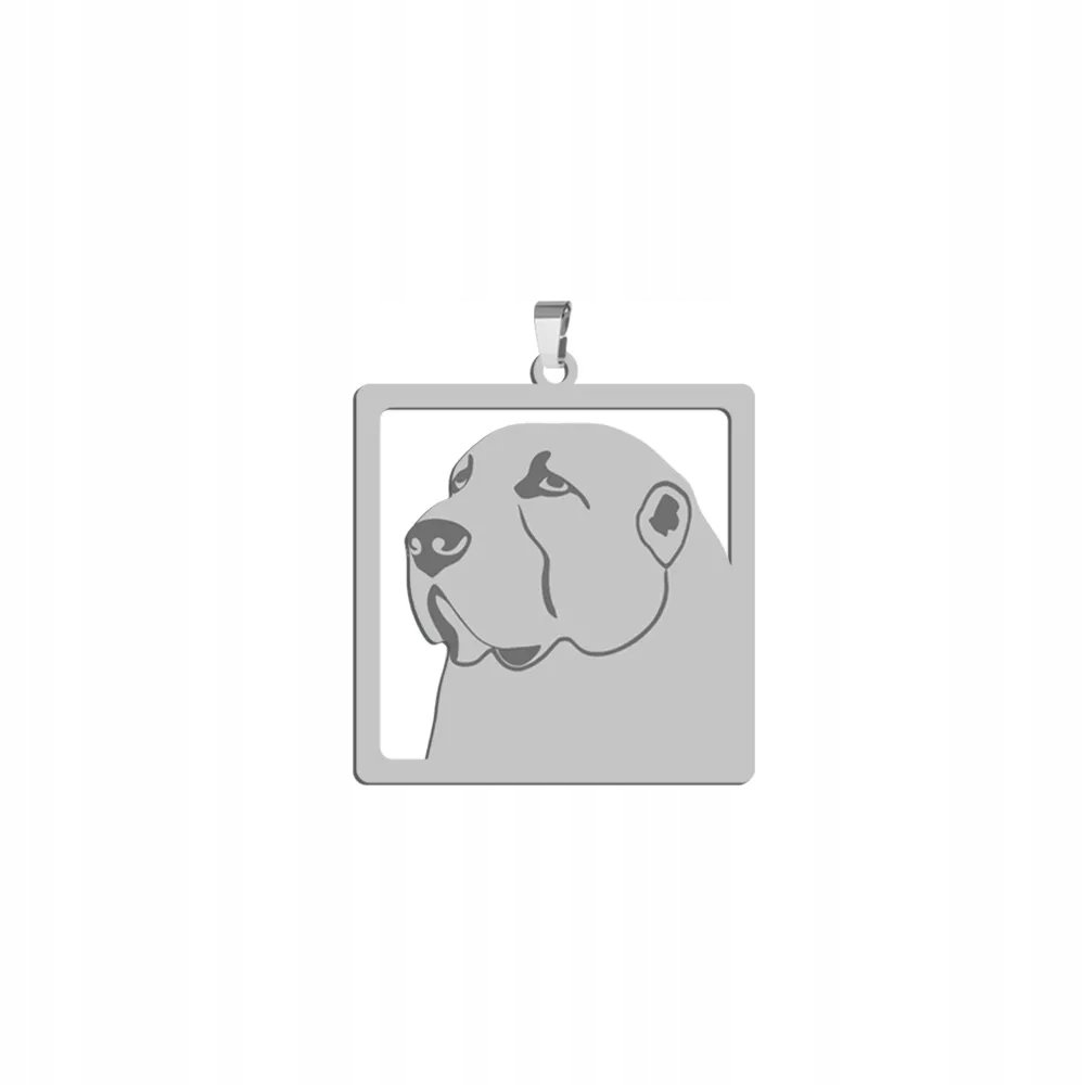 Zawieszka Srebrna z psem Owczarek Środkowoazjatycki 925 Wisiorek GRAWER