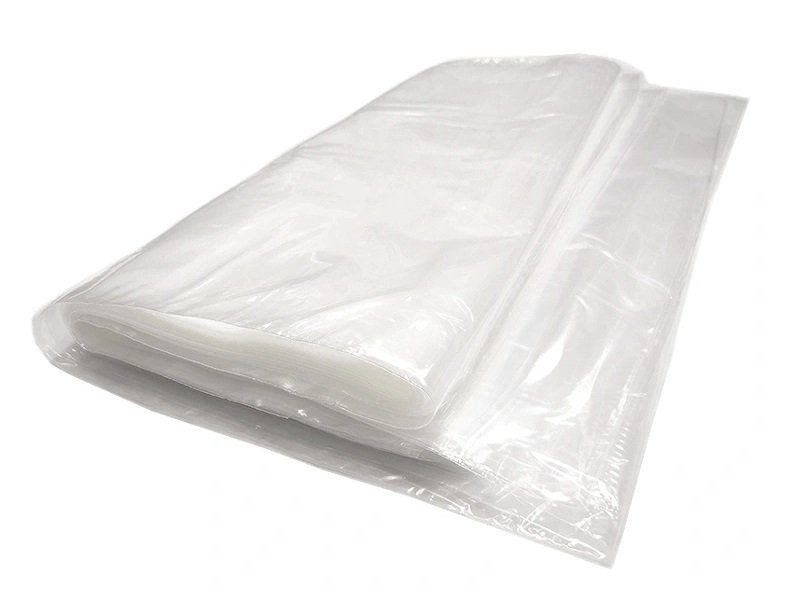 Worki foliowe 70x110 grube, przezroczyste 10 szt
