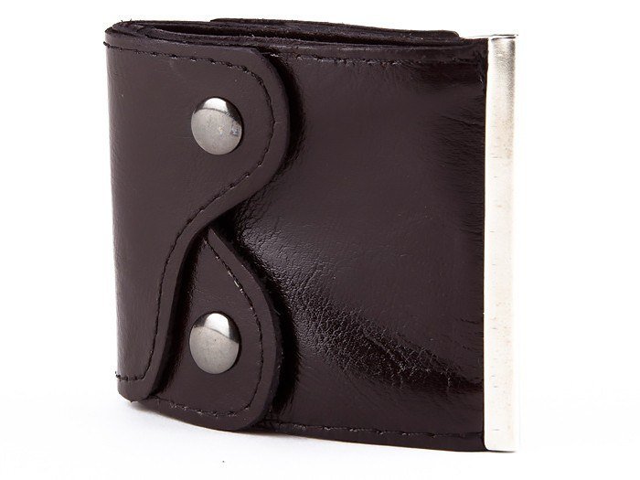 Portfel Skórzany Mały Wsuwka Retro Banknotówka G66