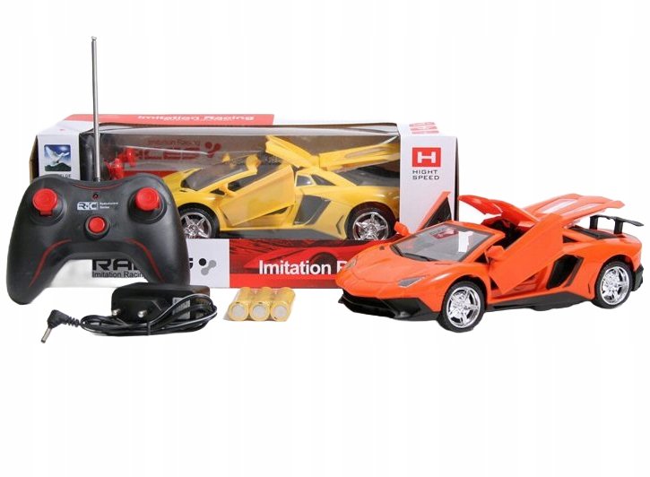 WYŚCIGOWE AUTO NA PILOTA RC SAMOCHÓD ZDALNIE STEROWANY
