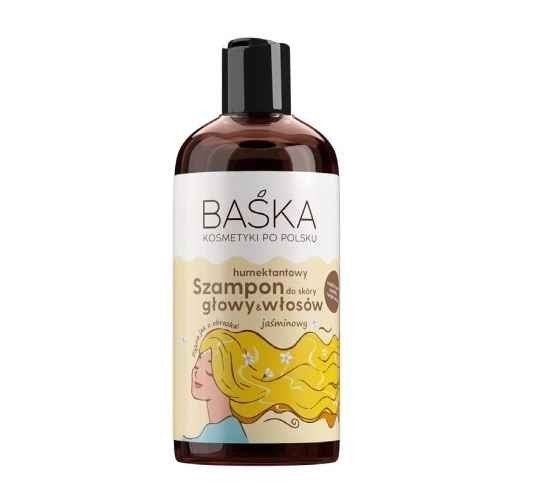 Baśka Humektanowy Szampon Do Włosów - Jaśminowy 500 Ml