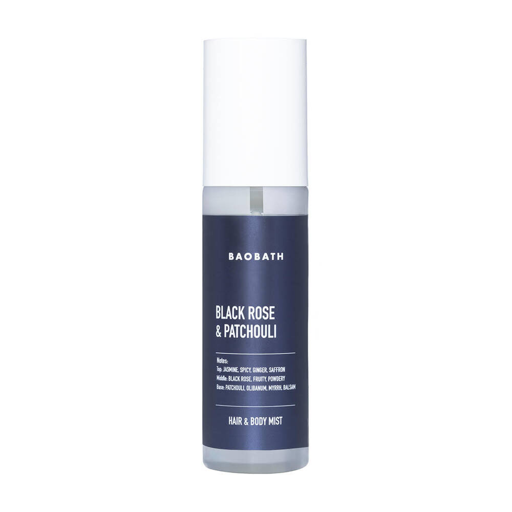 BaoBath Black Rose & Patchouli Mgiełka do ciała i włosów