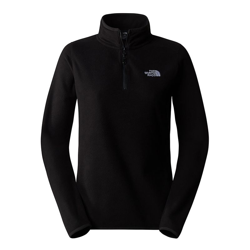 Bluza The North Face 100 Glacier 1/4 Zip Fleece 0A855M4H01 - czarna