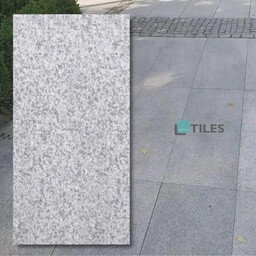 Tiles Plytka granitowa szara płomieniowana G603 120x60x3