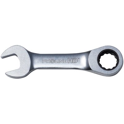 Proline HD Klucz oczkowo-płaski z grzechotką krótki, 11mm, hd