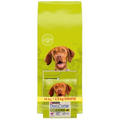 Karma dla psa PURINA Dog Chow Adult Jagnięcina 14 + 2.5 kg