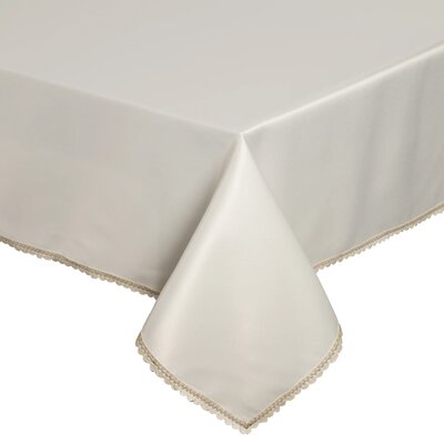 Obrus EUROFIRANY Lace 140 x 220 cm Kremowy