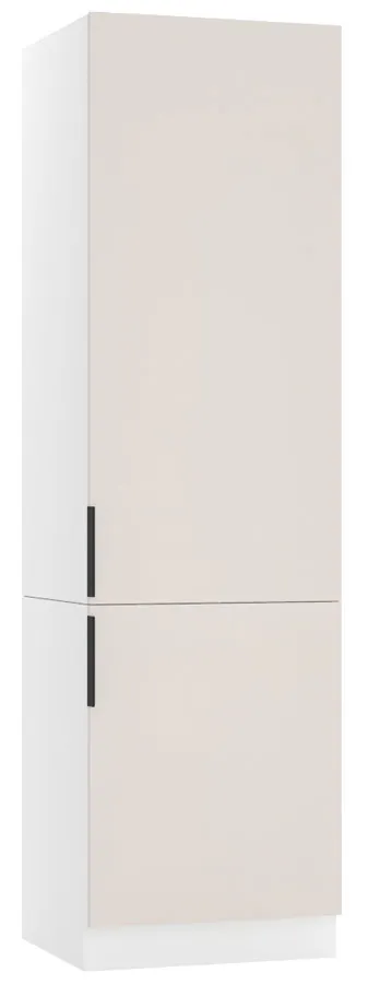 Słupek kuchenny dwudrzwiowy 60 cm piaskowy beż D6-P61