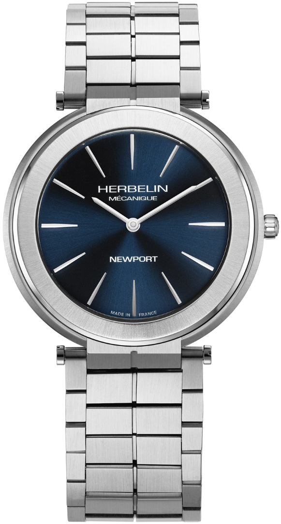 Zegarek Herbelin 1222B15S Newport Slim Mechanical