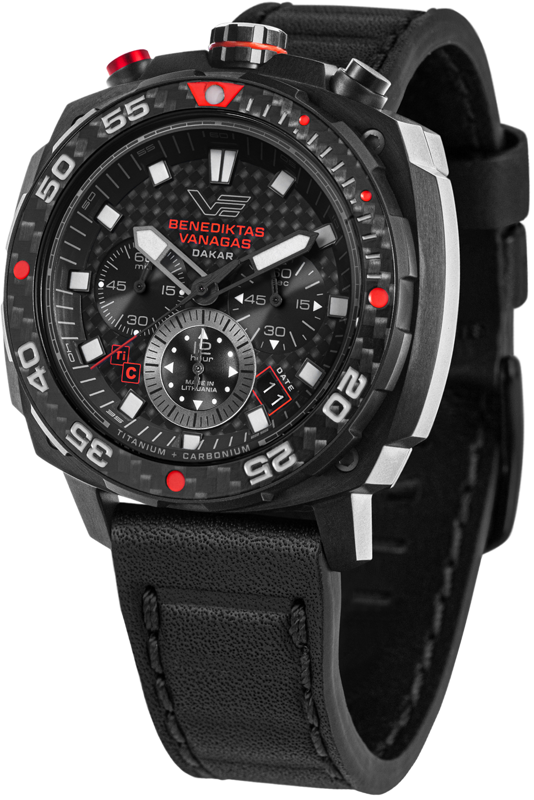 Zegarek Vostok Europe VK67-650J740 Systema Periodicum Benediktas Vanagas Dakar Edition