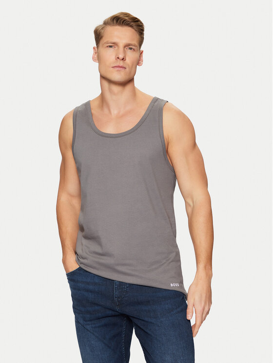 BOSS Komplet 3 tank topów 50532476 Kolorowy Regular Fit