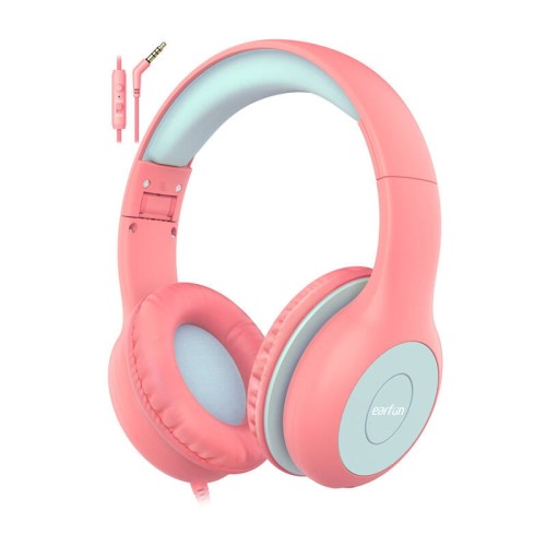 EarFun Kids K1 fioletowo-różowe