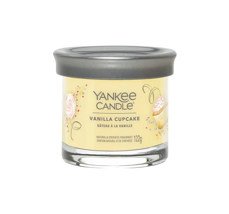 Yankee Candle Signature świeca zapachowa tumbler Vanilla Cupcake 122g