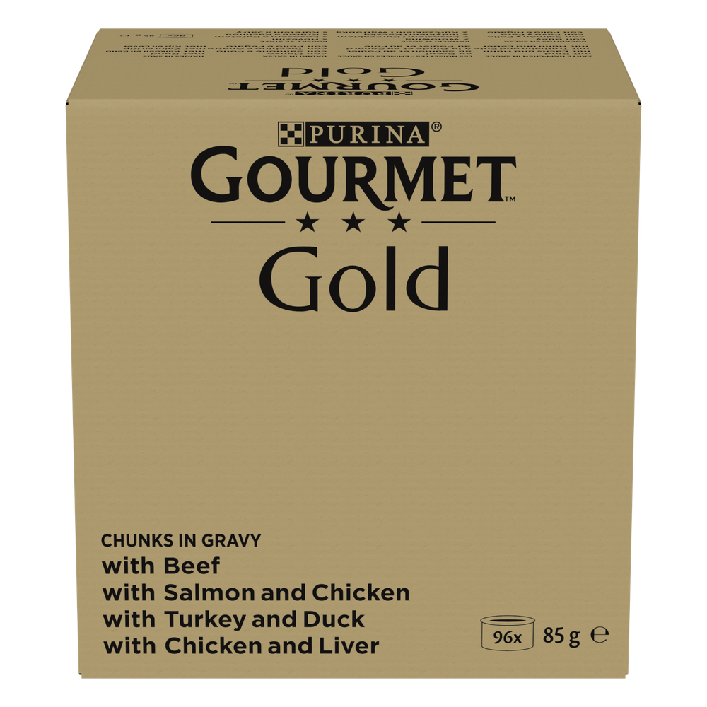 Purina Gourmet Gold Kawałki w sosie mix 96x85g