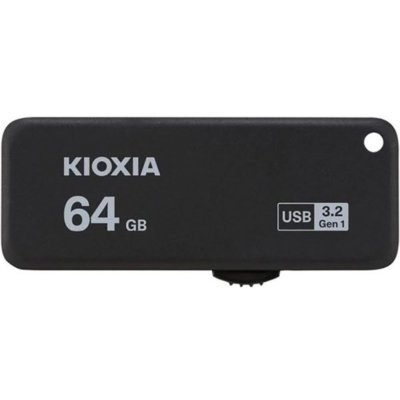 KIOXIA TransMemory U365 64GB USB 3.2 czarny LU365K064GG4