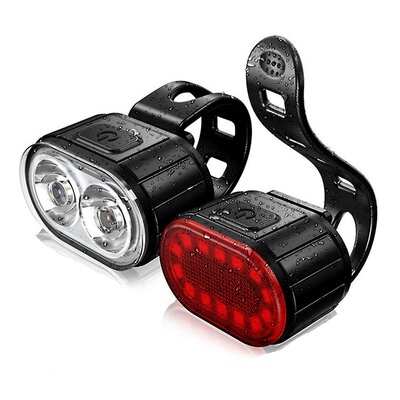 Zestaw lampek rowerowych BLOW BL-01