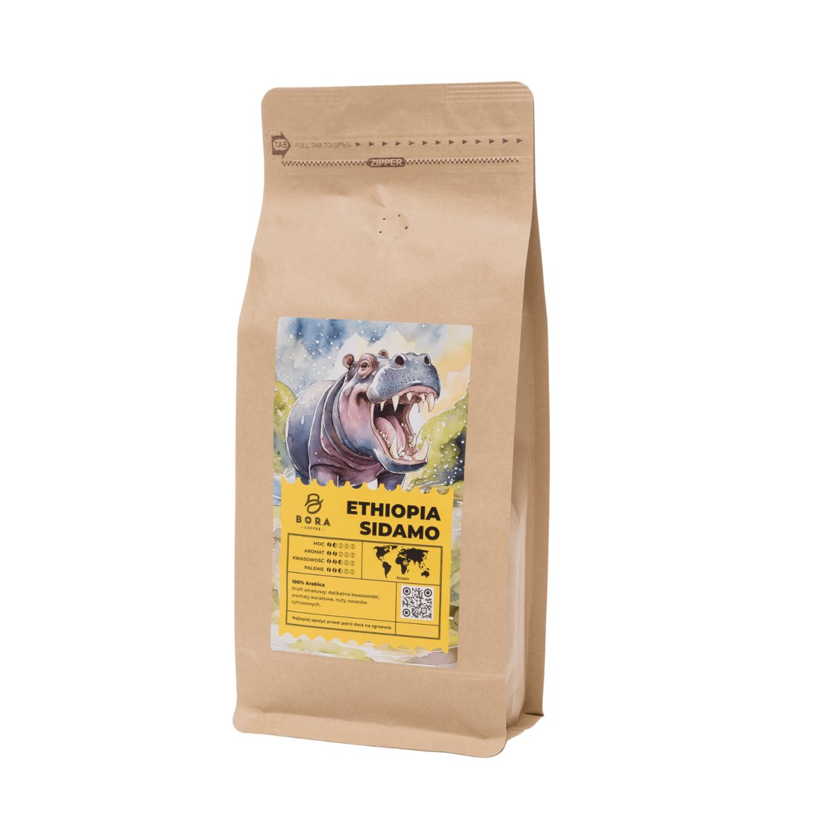 Kawa Ziarnista Ethiopia Sidamo 1000g