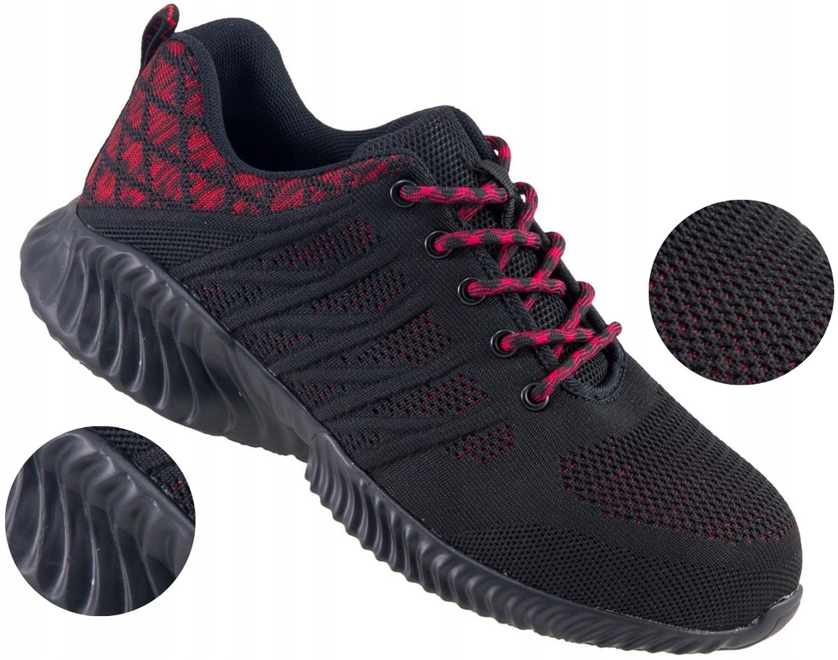 Buty robocze PÓŁBUTY SPORTOWE męskie bez PODNOSKA Lekkie Przewiewne URGENT