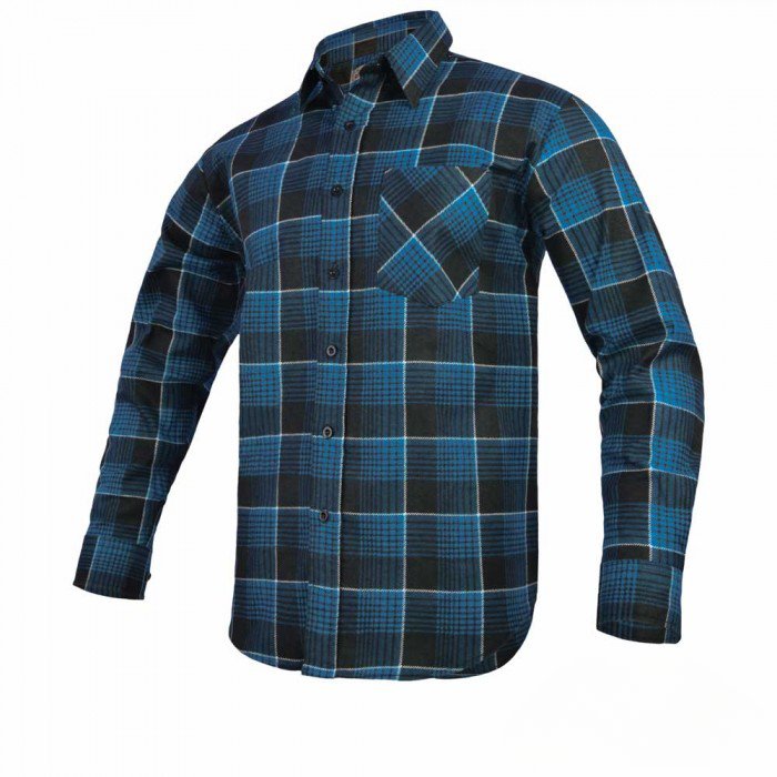 Koszula robocza flanelowa Mod Zielona ROZM 45