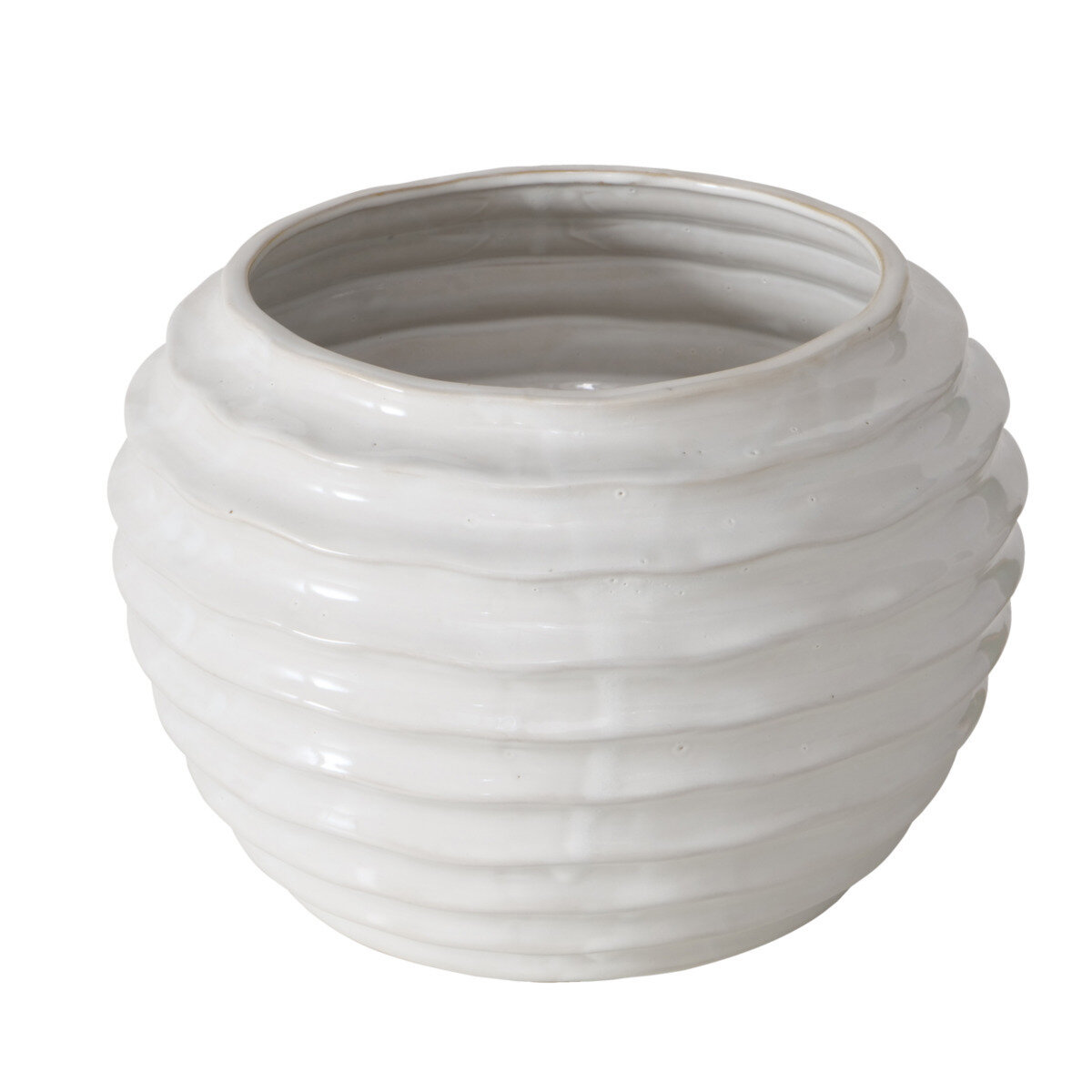 Pękaty wazon ceramiczny NANNY, Ø 17 cm