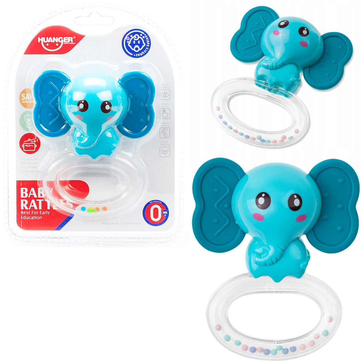 GRZECHOTKA SŁOŃ ZABAWKA DLA DZIECI