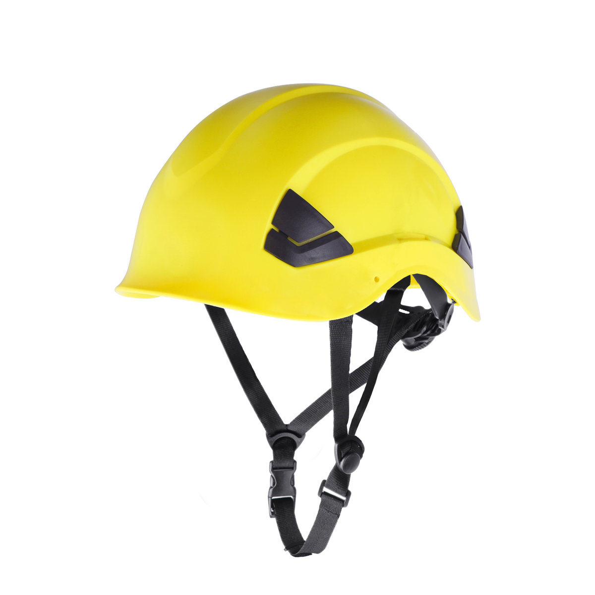 Kask HEŁM Przemysłowy BHP Roboczy Ochronny ABS do pracy na wysokości ŻÓŁTY