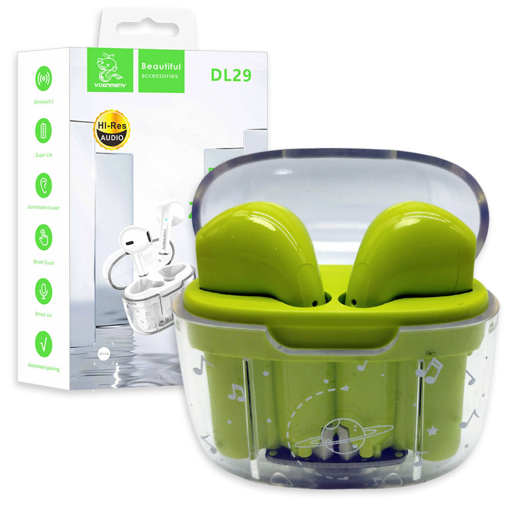 DENMEN DL29 zielone TWS