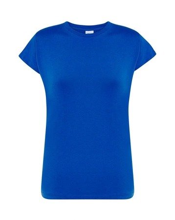 T-Shirt roboczy damski BHP 100% Bawełna TSRL 170g Niebieska ROZM XXXL
