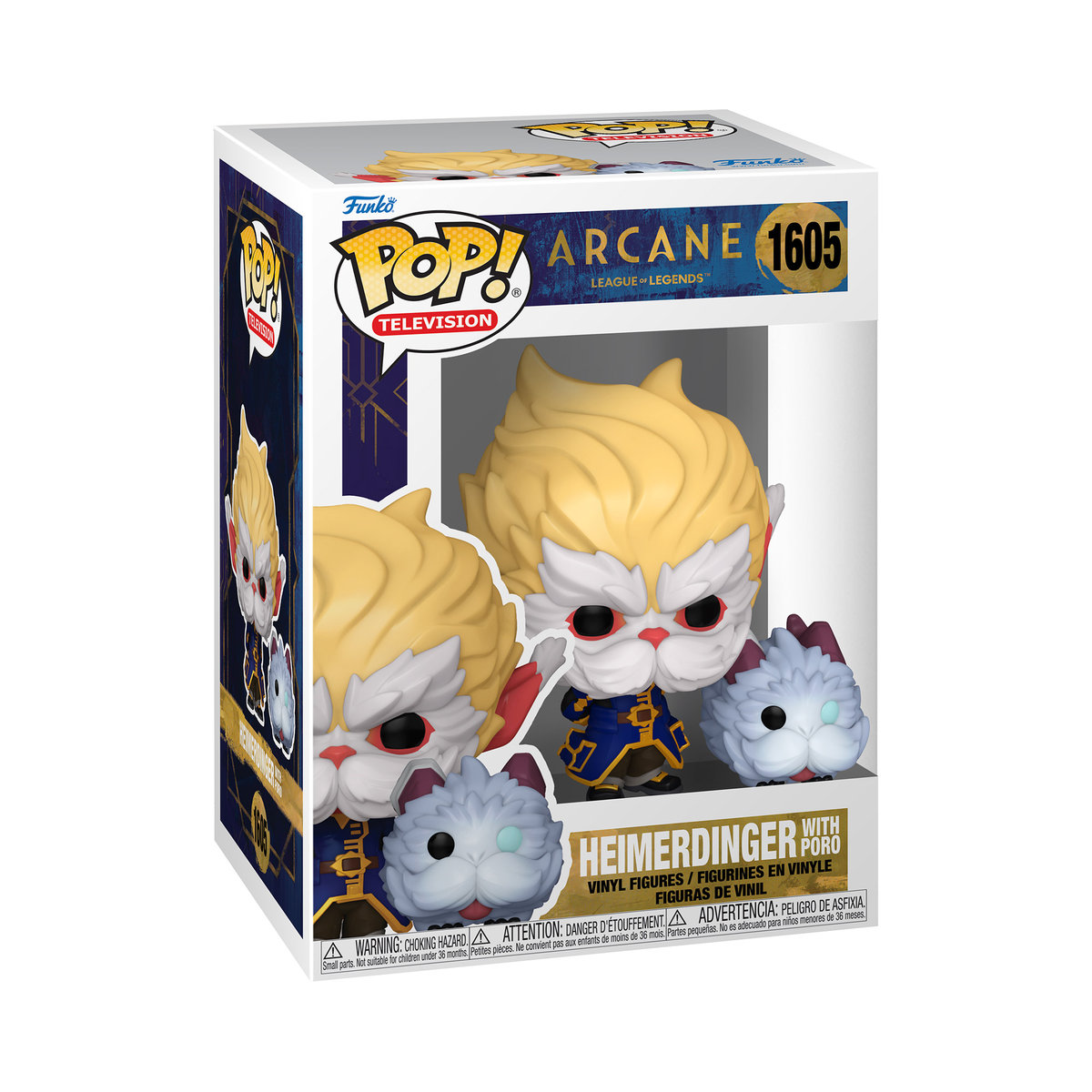 Funko POP! Television, figurka kolekcjonerska, Arcane, Heimerdinger, 1605