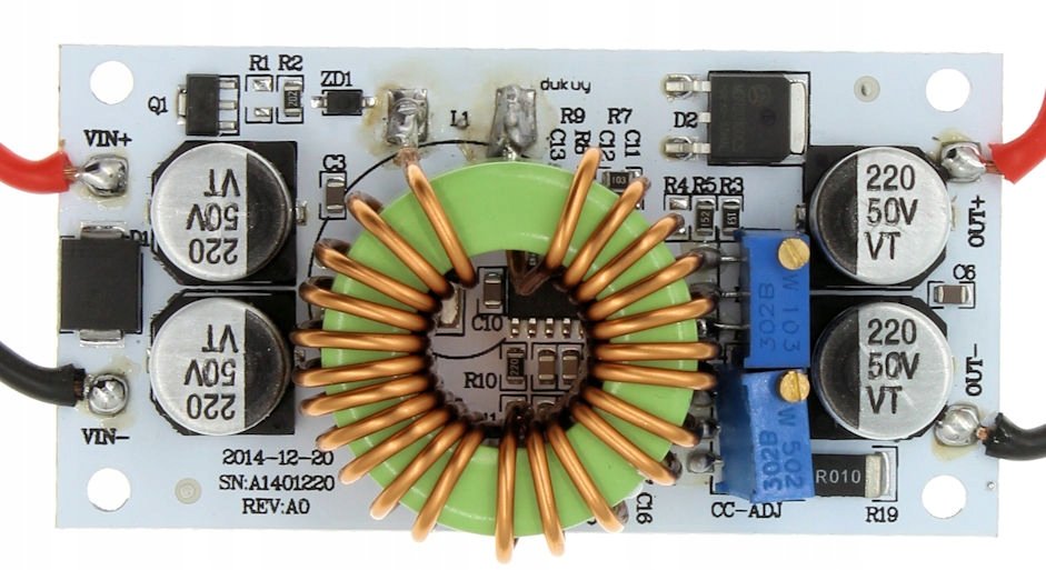 Przetwornica Step Up Zasilacz 250W 9V 48V 10A