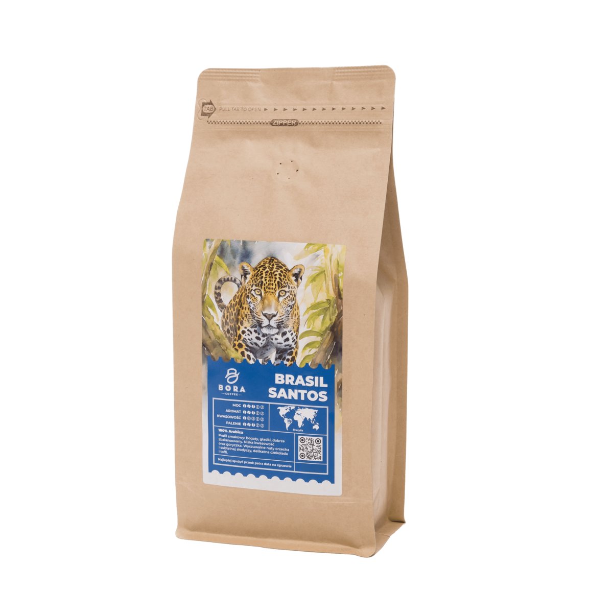 Kawa Ziarnista Brasil Santos 250g