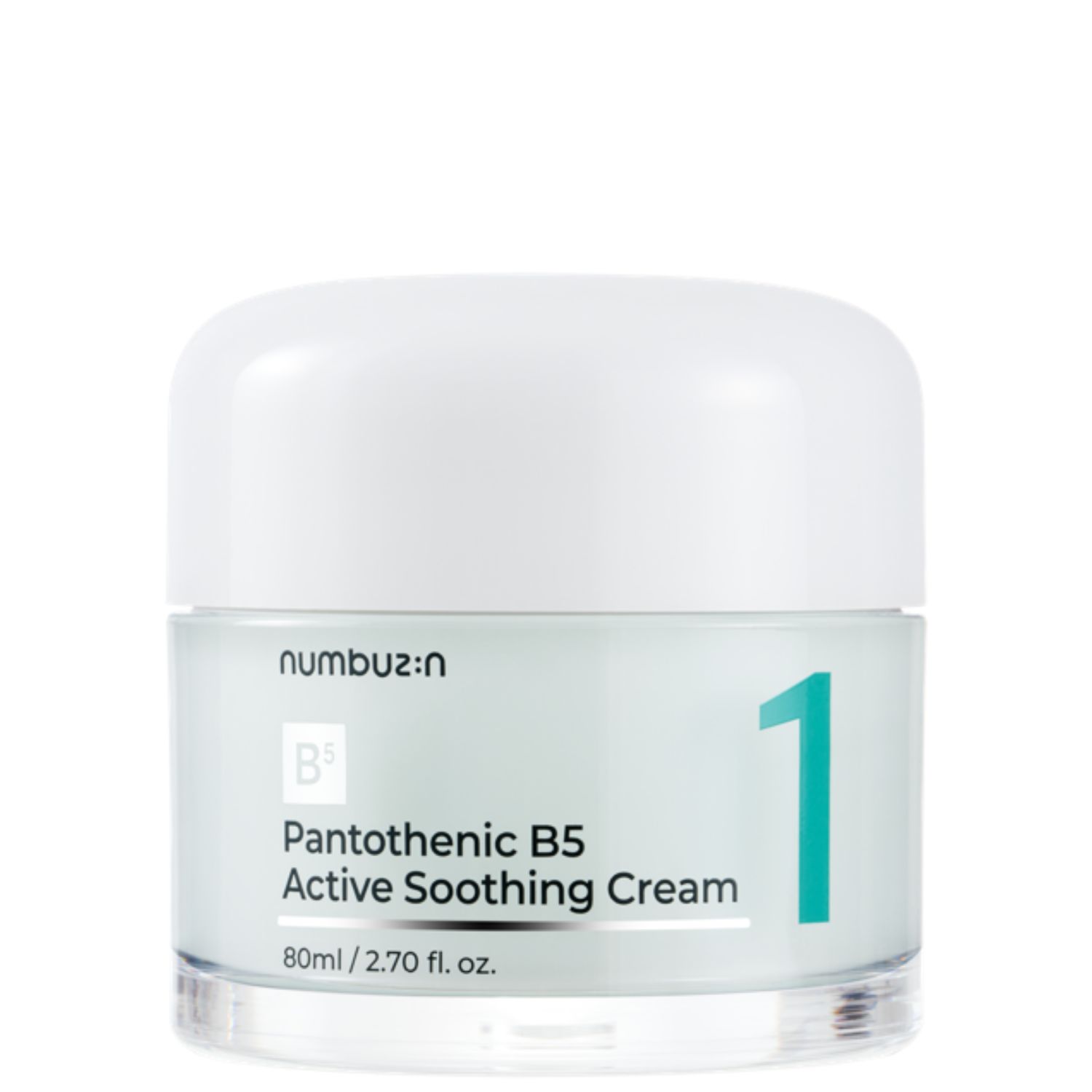 Numbuzin No.1 Pantothenic B5 Active Soothing Cream Kojący krem do twarzy