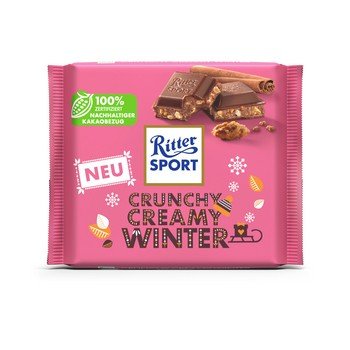 Ritter Sport Czekolada mleczna zimowe przyprawy 2023 100g
