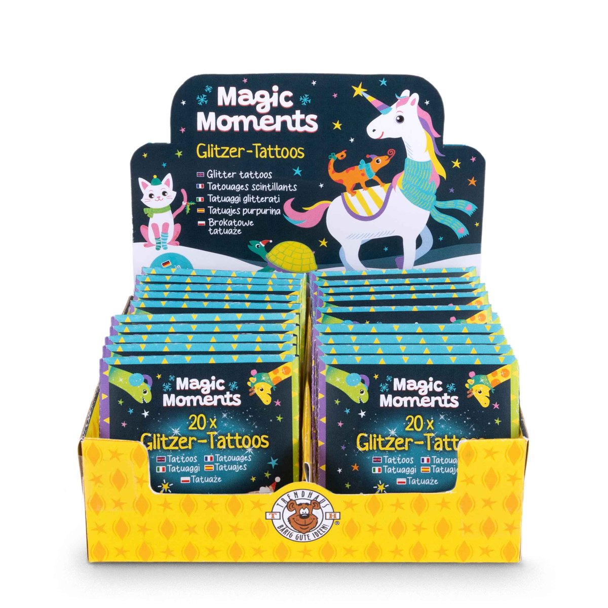 Tatuaże Brokatowe Zimowe Magic Moments