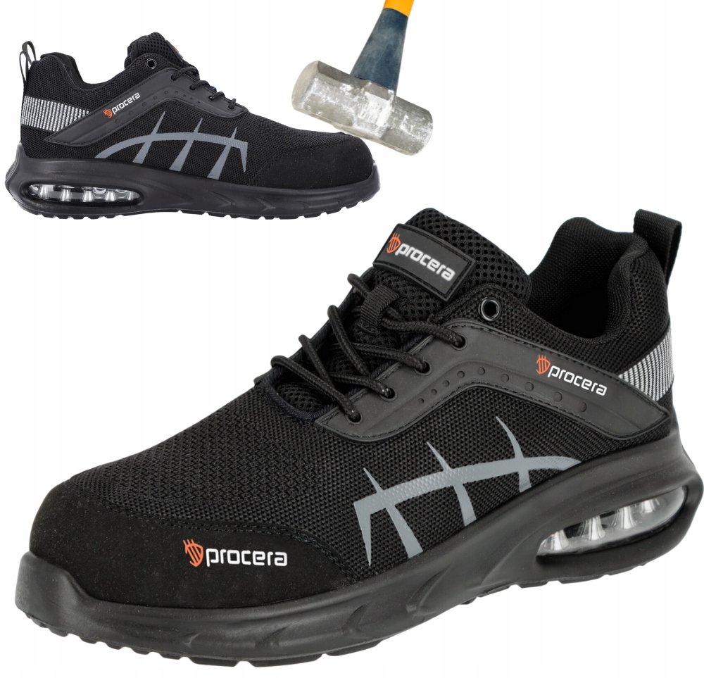 Buty robocze PÓŁBUTY ROBOCZE męskie sportowe oddychające z NOSKIEM AIR 39