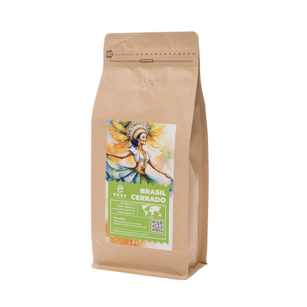 Kawa Ziarnista Brasil Cerrado 500g