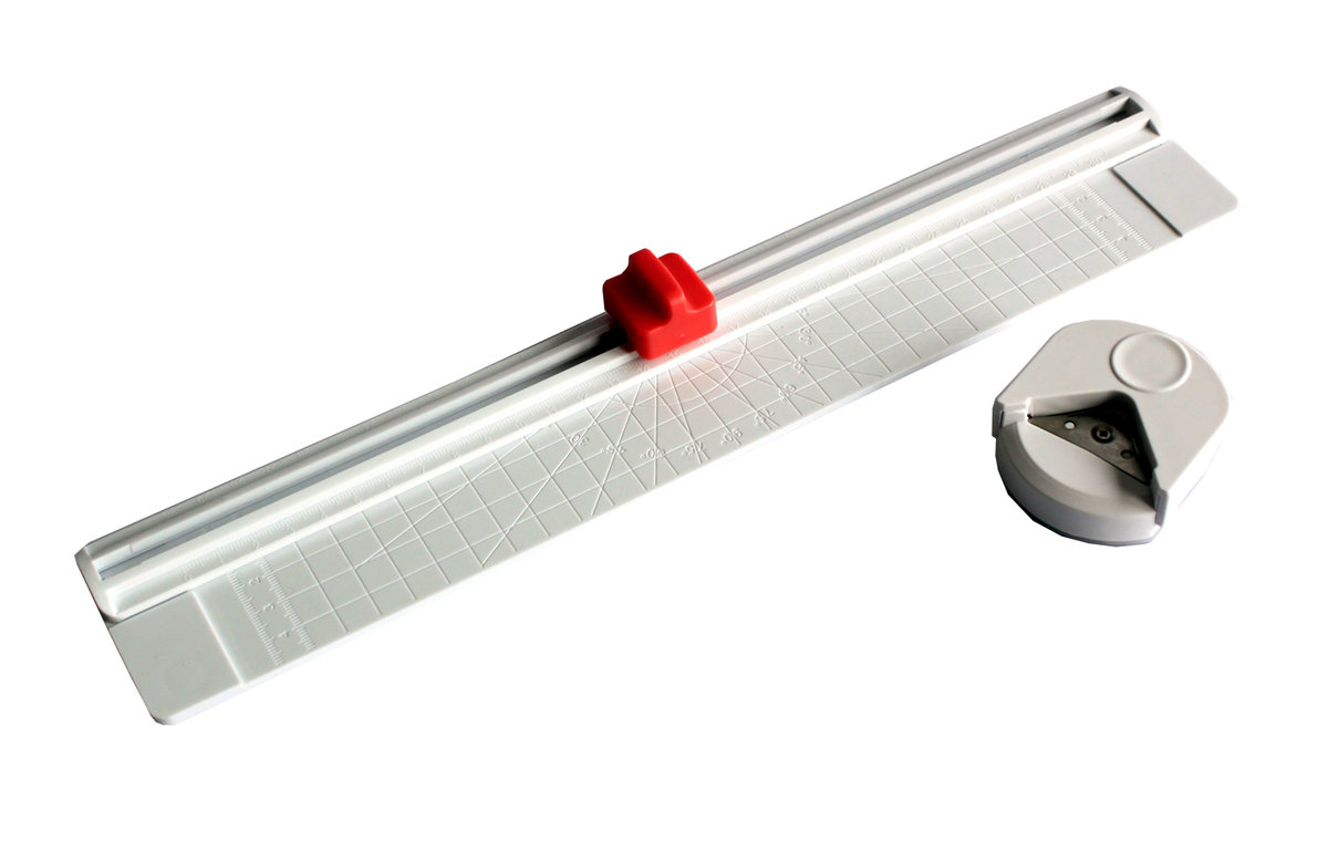 Zestaw Verotech trymer z zaokrąglaczem rogów biały VT-150