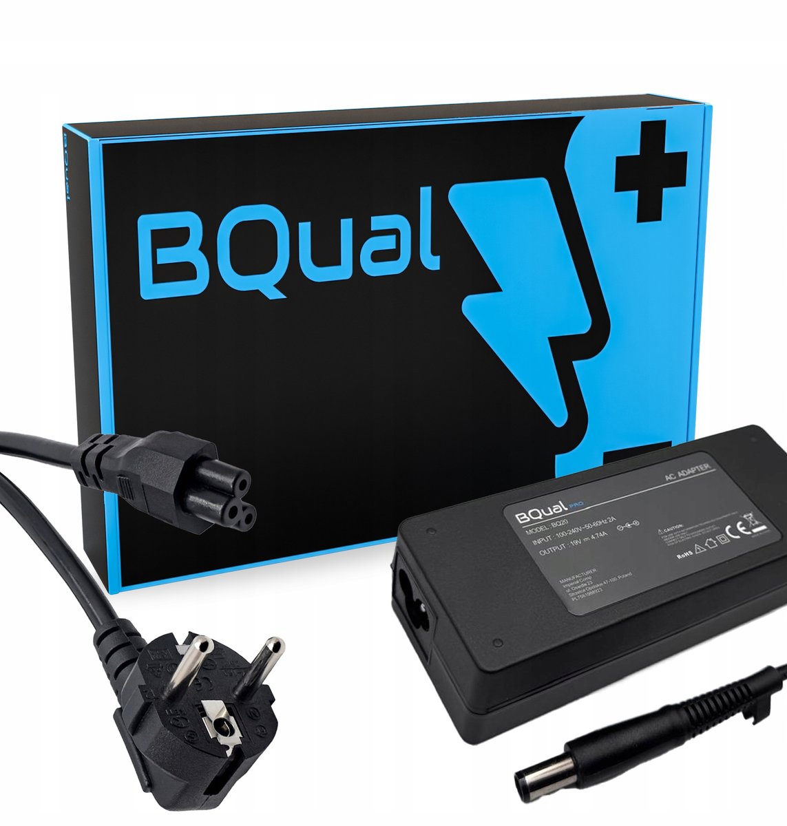 Zasilacz Ładowarka BQual PRO do laptopa HP Compaq Presario 90W 7.4-5.0mm