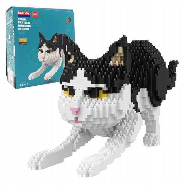 Klocki Konstrukcyjne KOTY Kot 1390 elementów