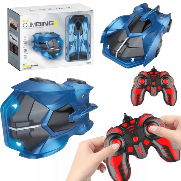 SAMOCHÓD AUTO JEŻDŻĄCE PO ŚCIANACH Zdalnie Sterowany NA PILOT DLA DZIECI