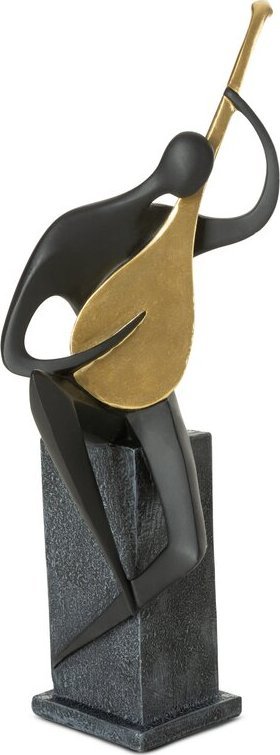 Eurofirany FIGURKA DEKORACYJNA RICO 02 13 X 11 X 32 CM CZARNY