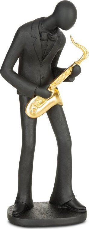 Eurofirany FIGURKA DEKORACYJNA RICO 05 15 X 11 X 36 CM CZARNY