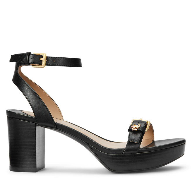 Sandały LAUREN RALPH LAUREN Melissah 802959162001 Czarny