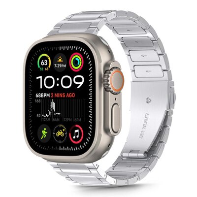 Pasek TECH-PROTECT Stainless Classic do Apple Watch 4/5/6/7/8/9/SE/Ultra (42/44/45/49mm) Srebrny